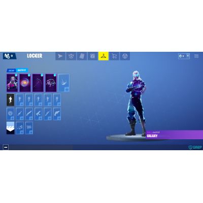 galaxy bundle clean stats new account only galaxy pickaxe skin glider and backbling game fortnite - fortnite galaxy pickaxe
