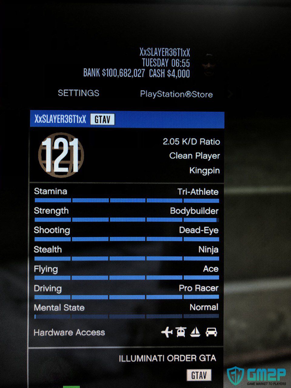 Gta 5 ps4 modded account