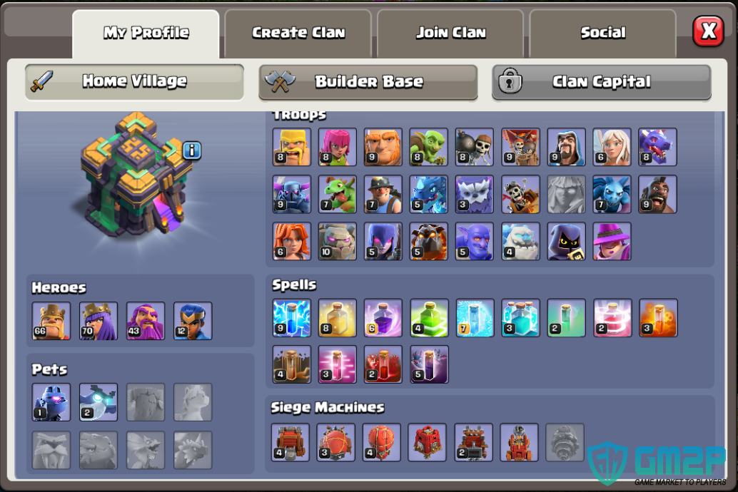 Clash Of Clans Account For Sale Buy Sell Coc Accounts Online