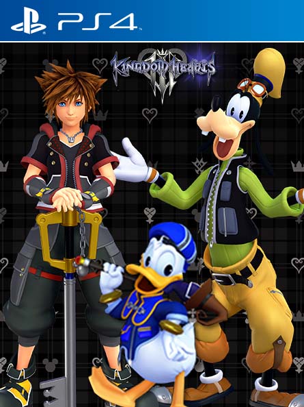 ps4 kingdom hearts 3 deluxe include 2 5?game